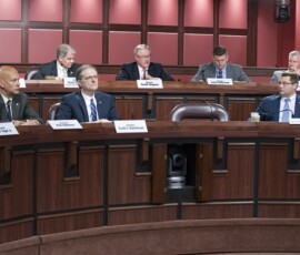 May 24, 2017 – Senator Hutchinson attended a joint Senate Majority Policy Committee and Senate Environmental Resources and Energy Committee to receive testimony from the Marcellus Shale Coalition, Calpine and Panda Power Funds. The testifiers also provided an update on the Marcellus Shale industry in Pennsylvania as well as trends they are seeing across the country. 05/24/17