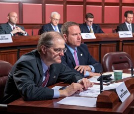 May 8, 2019 – Senator Hutchinson listened to testimony from Secretary McDonnell during his recent confirmation hearing in the Senate Environmental Resources and Energy Committee. 05/08/19