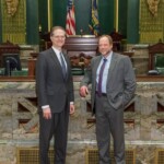 May 17, 2016 – Senator Hutchinson met with David Marzak from Lamar Advertising. David was in Harrisburg for the Outdoor Association of Advertisers’ annual conference. 05/17/16