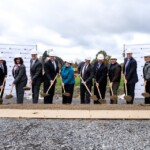 October 28, 2016 – Senator Hutchinson joined with Representative Tedd Nesbit and Butler County Commissioners Kim Geyer, Leslie Osche and Kevin Boozel at a ribbon cutting ceremony for Iron Mountain’s new welcome center at its Boyers facility in Butler County. Iron Mountain, and other data centers in Pennsylvania, will benefit from an equipment tax credit that was passed as part of the 2015-2016 fiscal year state budget. 10/28/16