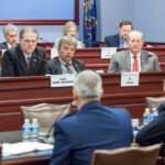 March 9, 2016 – Senator Hutchinson listened to testimony relating to veterans’ issues at a joint House and Senate Veterans Affairs and Emergency Preparedness Committee hearing. 03/09/16